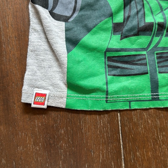 Two (2) Size 6 H&M Lego Ninjago Movie Tee and size 6-8 PJ Masks tee - Picture 4 of 12